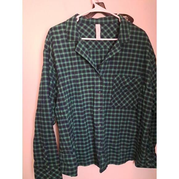 Auden Sleepware Green Mini Check Size XL - Picture 1 of 10